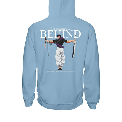 Behind Jujutsu Kaisen T-shirt and Hoodie