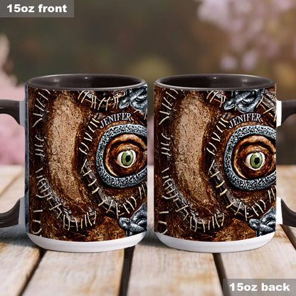 Eye Book - Personalized Three Witches Accent Mug