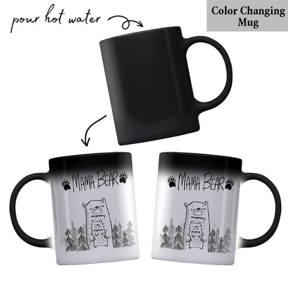 Mama Bear - Personalized Mother Mug