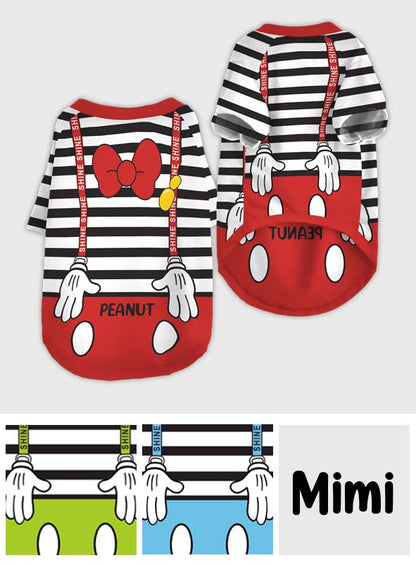 Mouse Ears Halloween Costume For Pet - Personalized Dog Pet Shirt