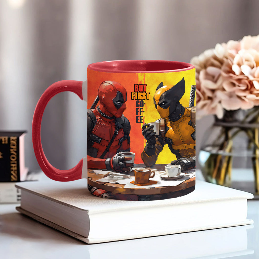But First Coffee - The Psychopath Accent Mug