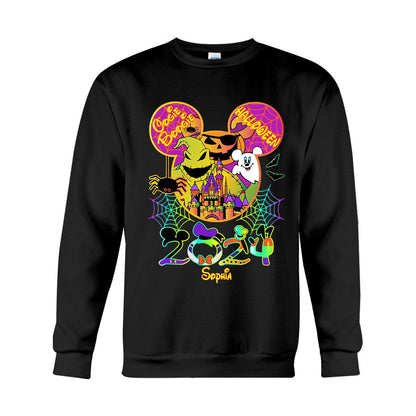 Happy Halloween - Personalized Mouse T-shirt And Hoodie