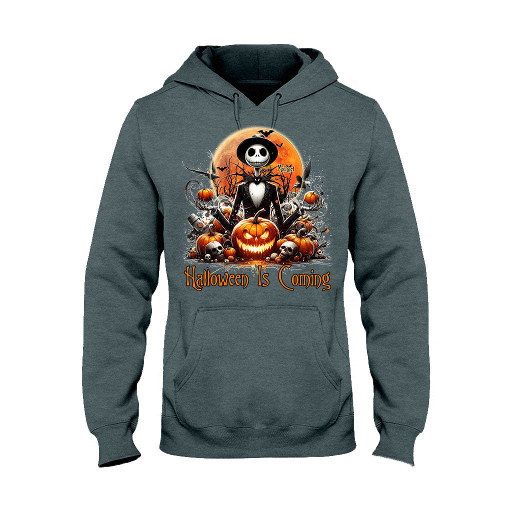 Halloween Is Coming - Personalized Nightmare T-shirt And Hoodie