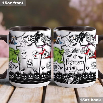 Mother Father Of Nightmares - Personalized Nightmare Accent Mug