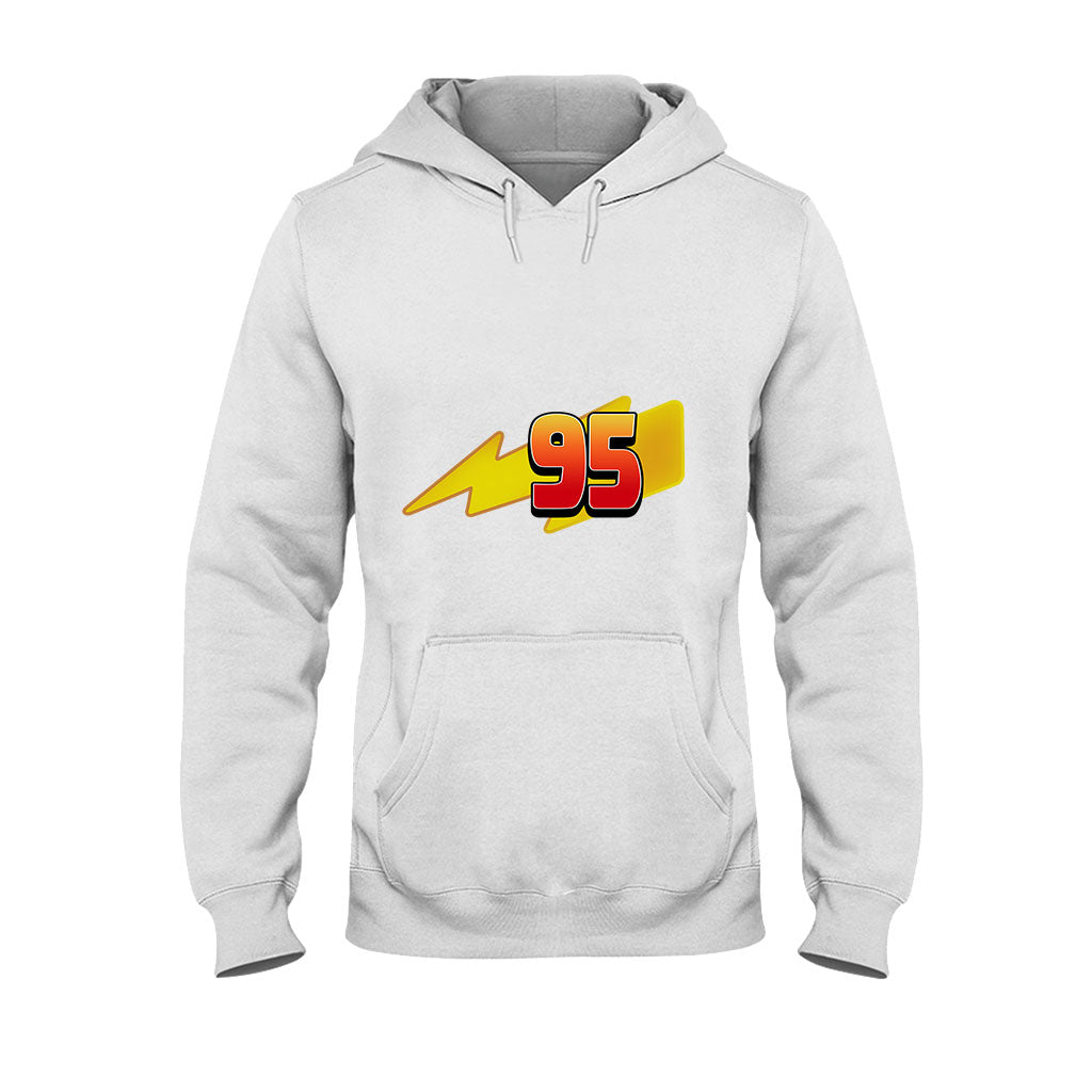 Retro Mcqueen 95 Cars T-shirt And Hoodie