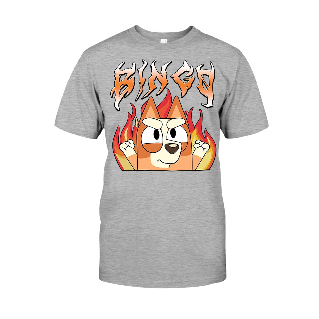 Fire Metal Rock - Mouse T-shirt And Hoodie
