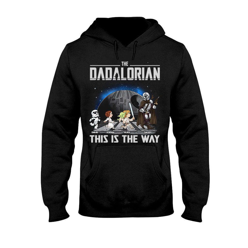 The Dadalorian This Is The Way - Personalized The Force T-shirt And Hoodie