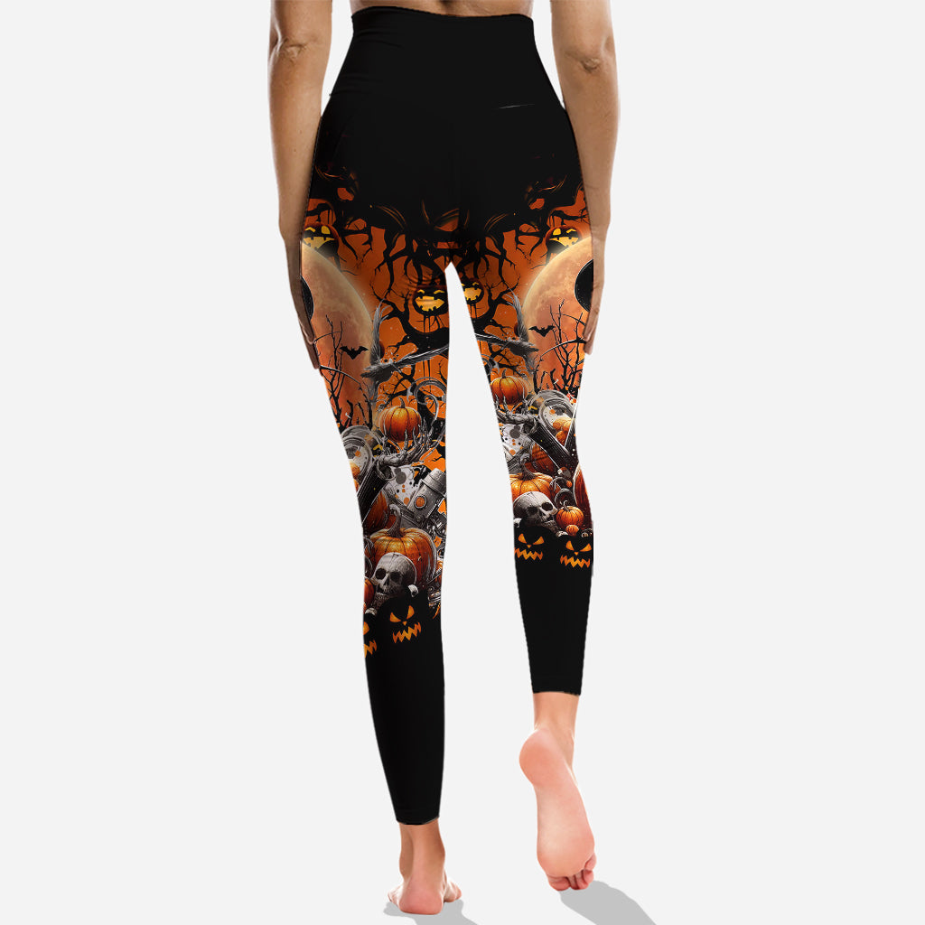 Halloween Is Coming - Personalized Nightmare Hoodie and Leggings