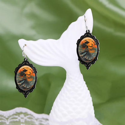 Beautiful Witch - Personalized Witch Earrings