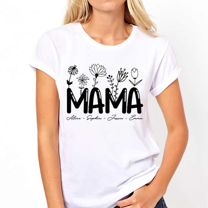 Best Mama Ever - Personalized Mother T-shirt And Hoodie