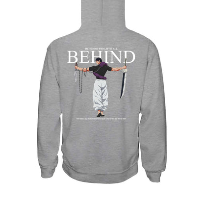 Behind Jujutsu Kaisen T-shirt and Hoodie