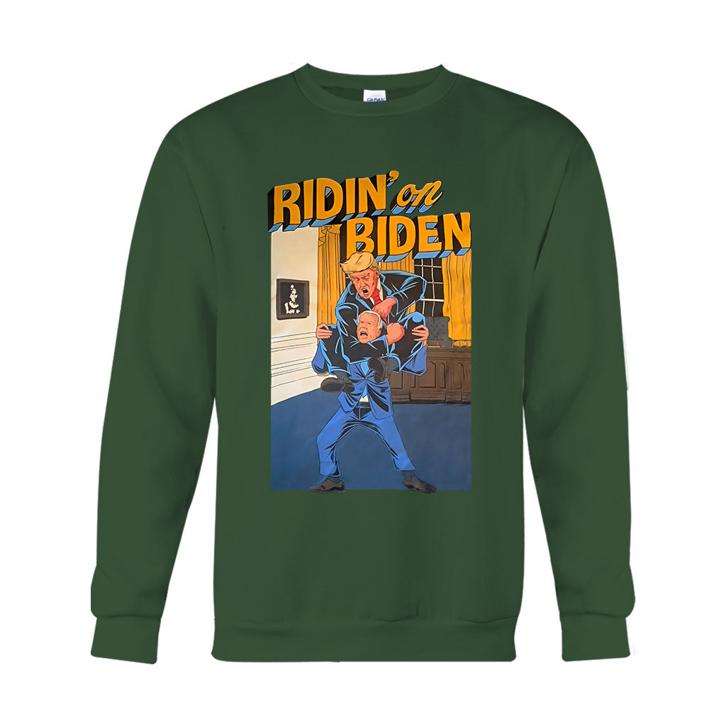 Ridin On Biden - T-shirt And Hoodie