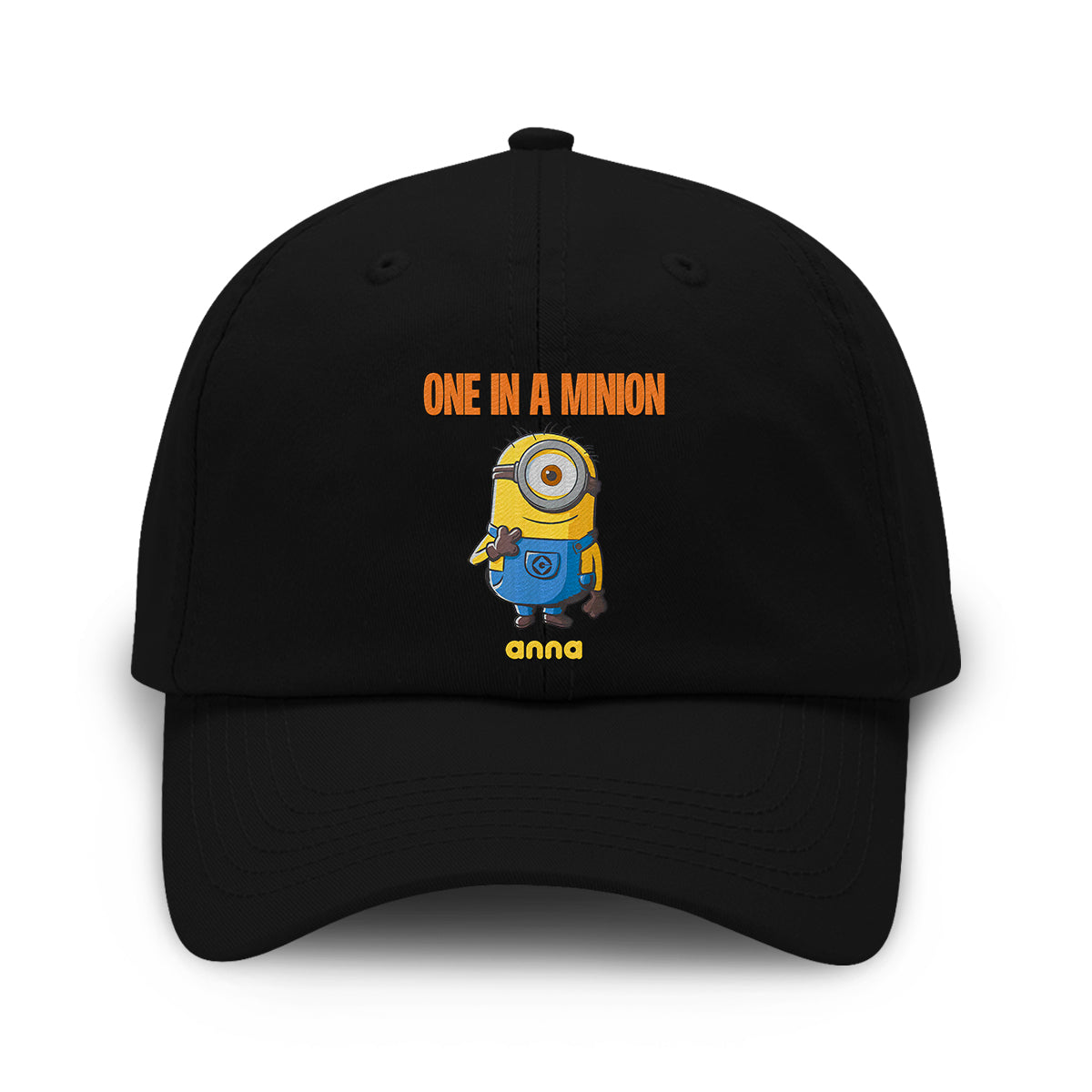 One In A Minion - Personalized Embroidered Classic Cap
