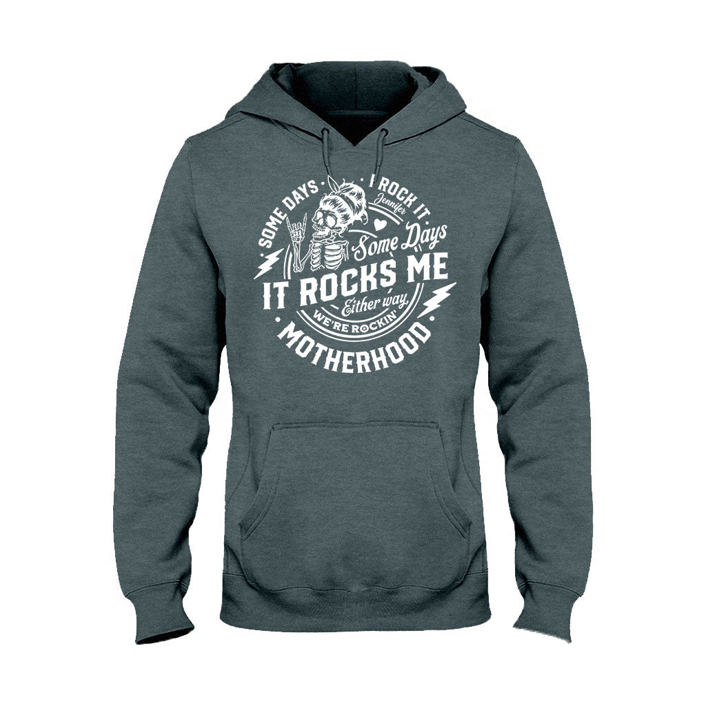 We Are Rockin' Mother Hood - Personalized Mother T-shirt And Hoodie