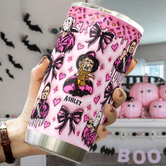 Horror Movie Fan - Personalized Tumbler