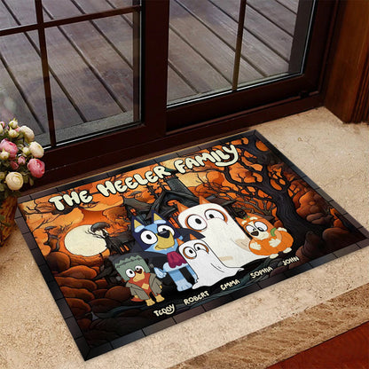Happy Halloween - Personalized Doormat
