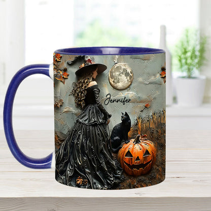 Beautiful Witch - Personalized Witch Accent Mug
