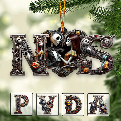 Till Death Do Us Part - Personalized Nightmare Ornament