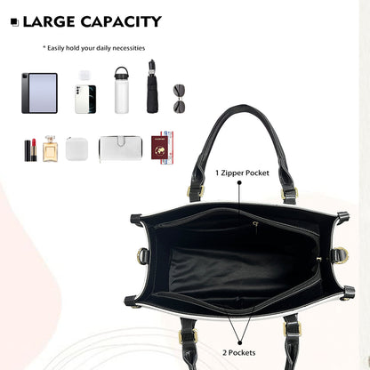 Welcome Foolish Mortals - Personalized Mouse Leather Handbag