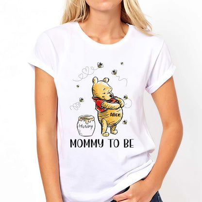 Mommy To Be - Personalized Mouse T-shirt And Hoodie