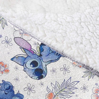 Blue Ohana - Personalized Ohana Blanket Hoodie