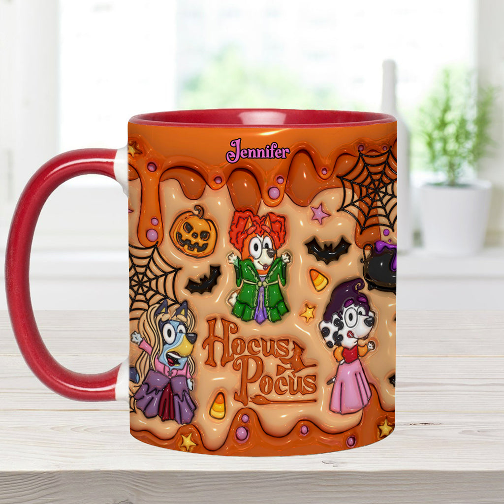 Halloween Is Coming - Personalized Accent Mug