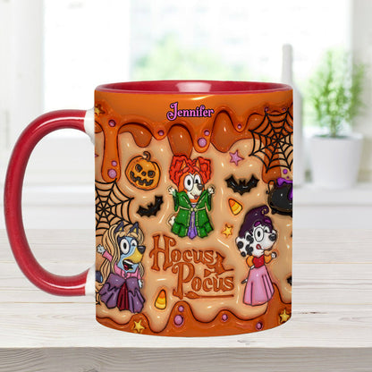 Halloween Is Coming - Personalized Accent Mug