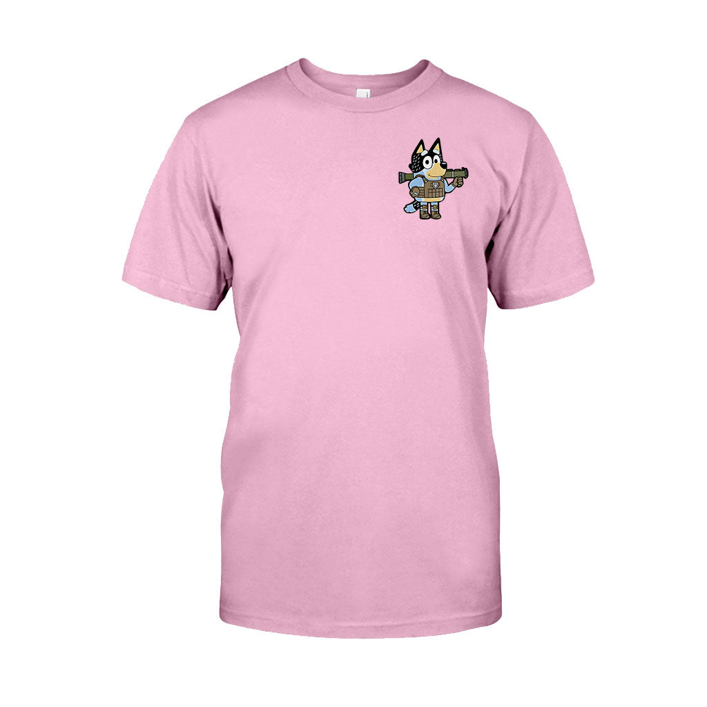 Tactical Dad Bluey T-shirt And Hoodie