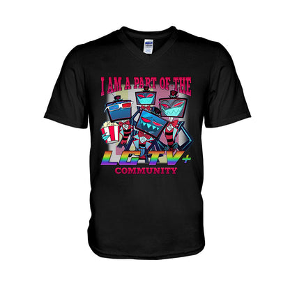 I Am With The Community - T-shirt And Hoodie