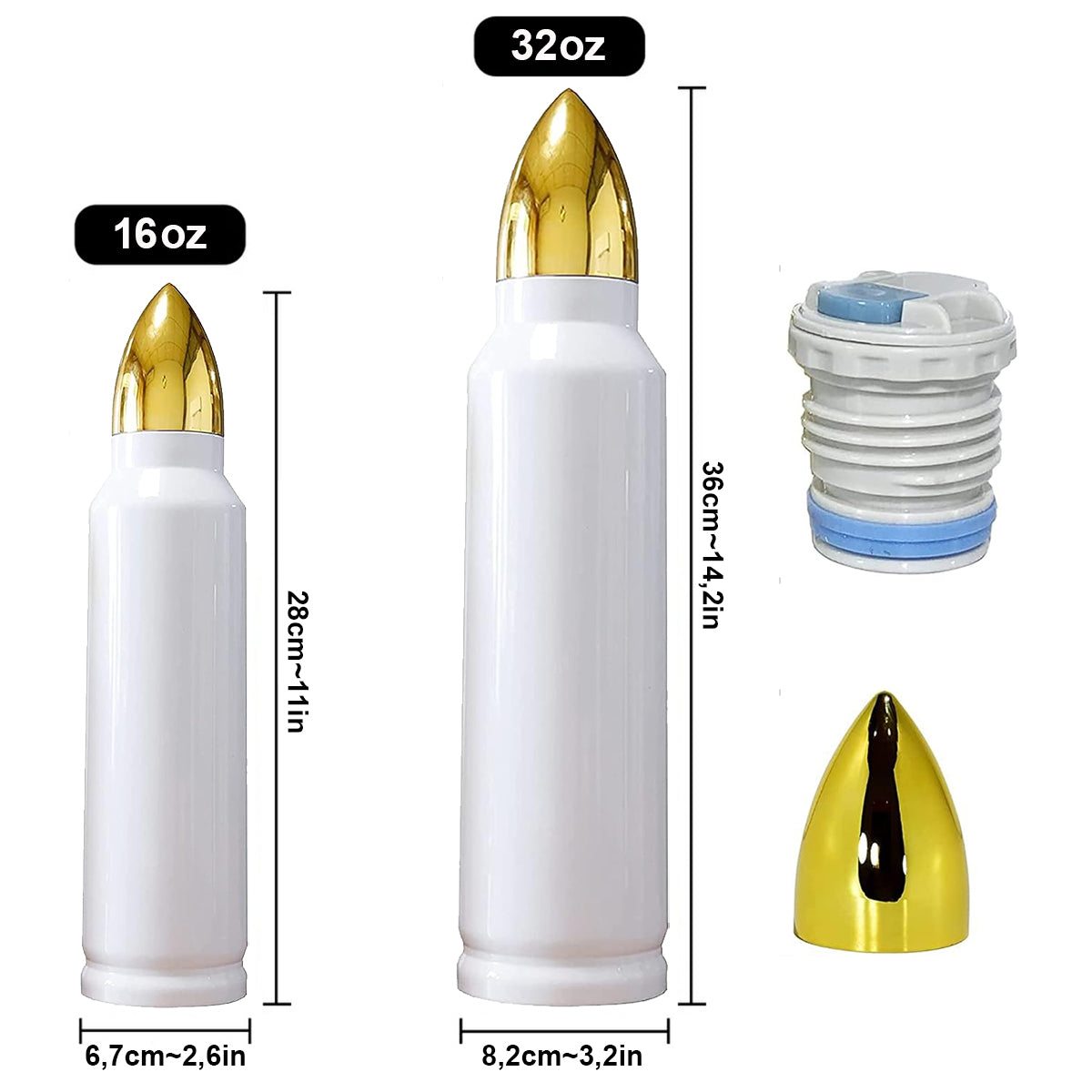 Fight Fight Fight - Personalized Bullet Tumbler