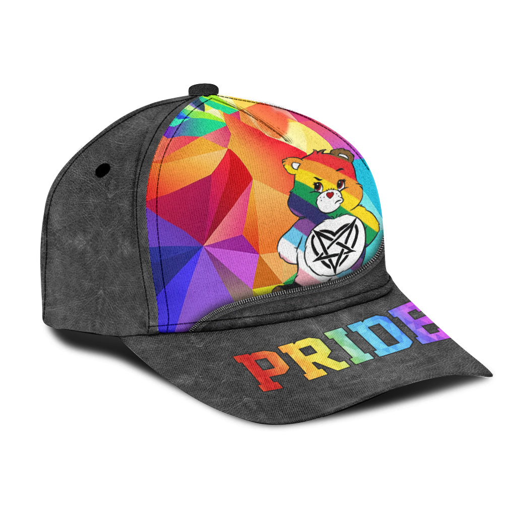 LGBT Pride Month Bear This Is Me - Personalized LGBT Support Classic Cap