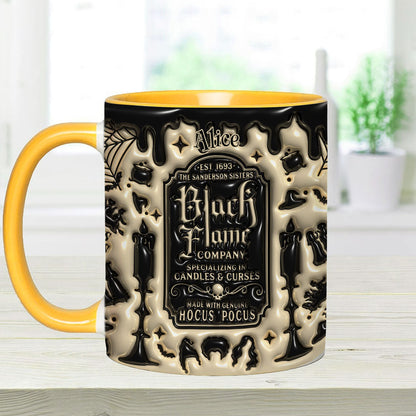 Black Flame Company - Personalized Three Witches Accent Mug