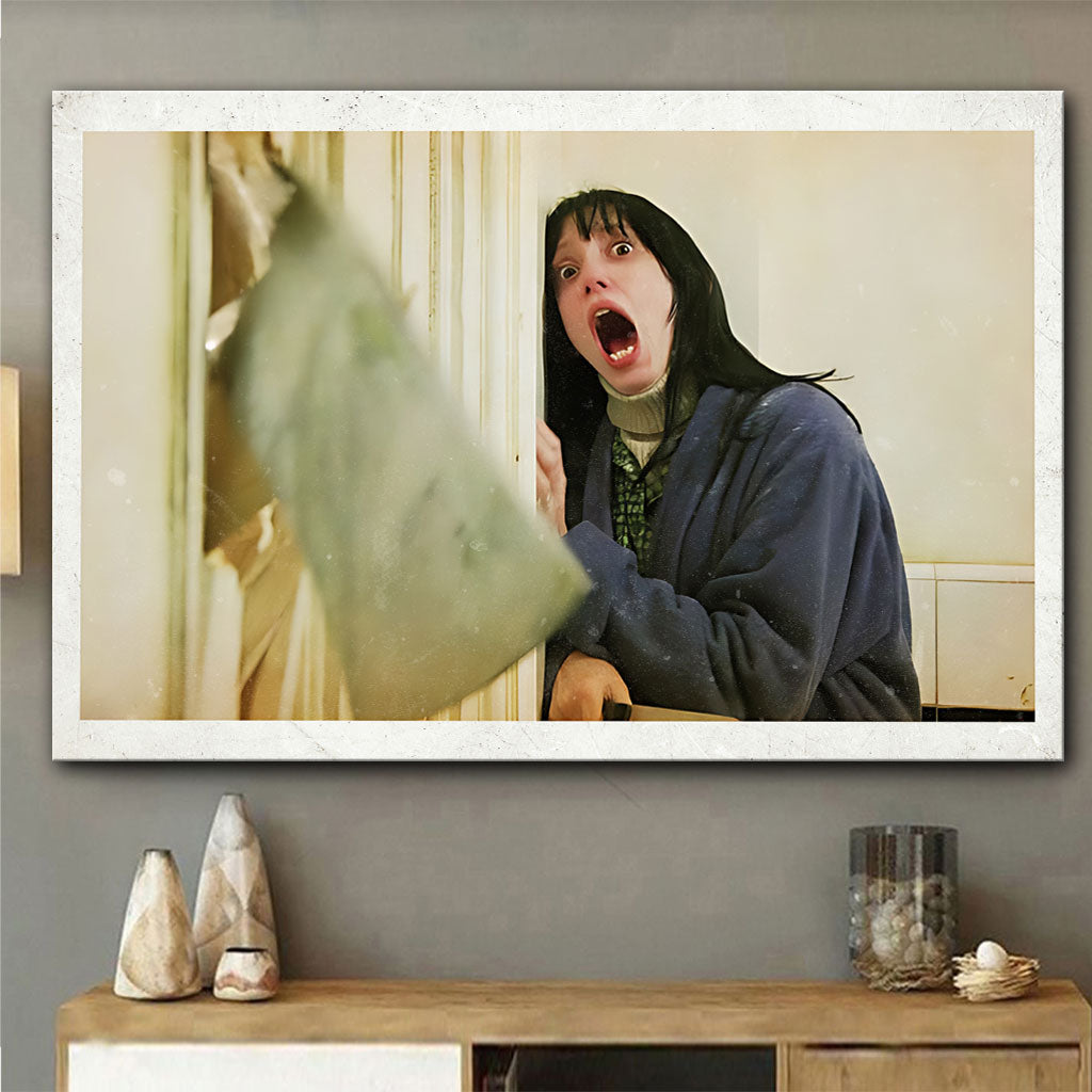 The Shining Horror Movie Bathroom Art Poster - Canvas And Poster