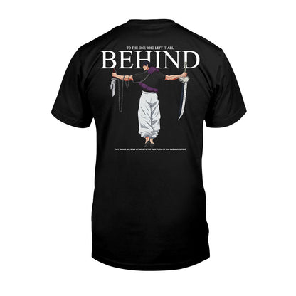 Behind Jujutsu Kaisen T-shirt and Hoodie