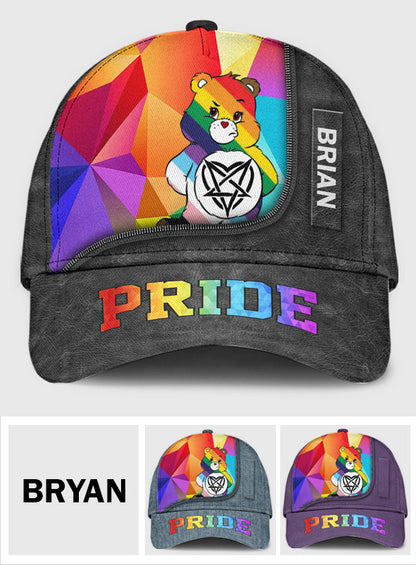 LGBT Pride Month Bear This Is Me - Personalized LGBT Support Classic Cap