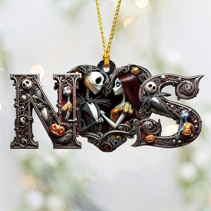 Till Death Do Us Part - Personalized Nightmare Ornament