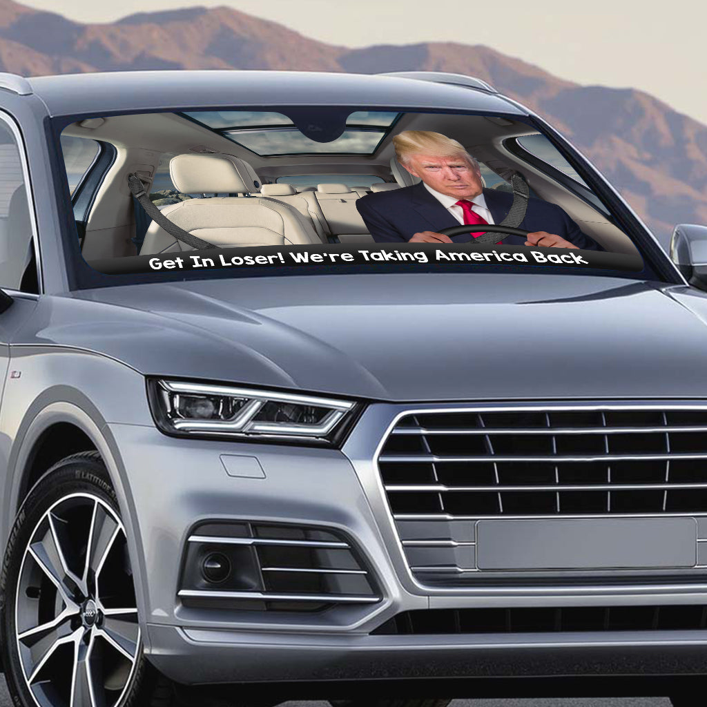 Get In Loser - Car Sunshade
