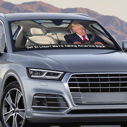Get In Loser - Car Sunshade