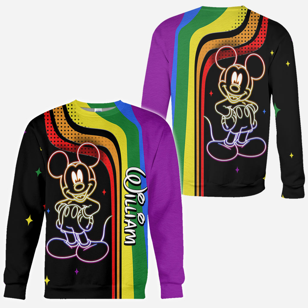 Pride Me - Personalized Mouse All Over Shirt