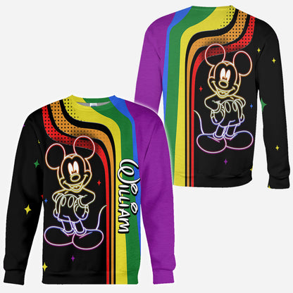 Pride Me - Personalized Mouse All Over Shirt