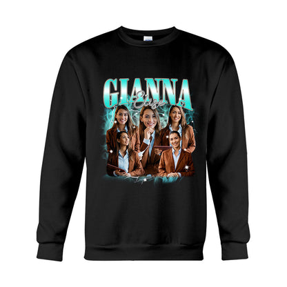 Custom Text And Photos - gift for anyone - Personalized T-shirt And Hoodie