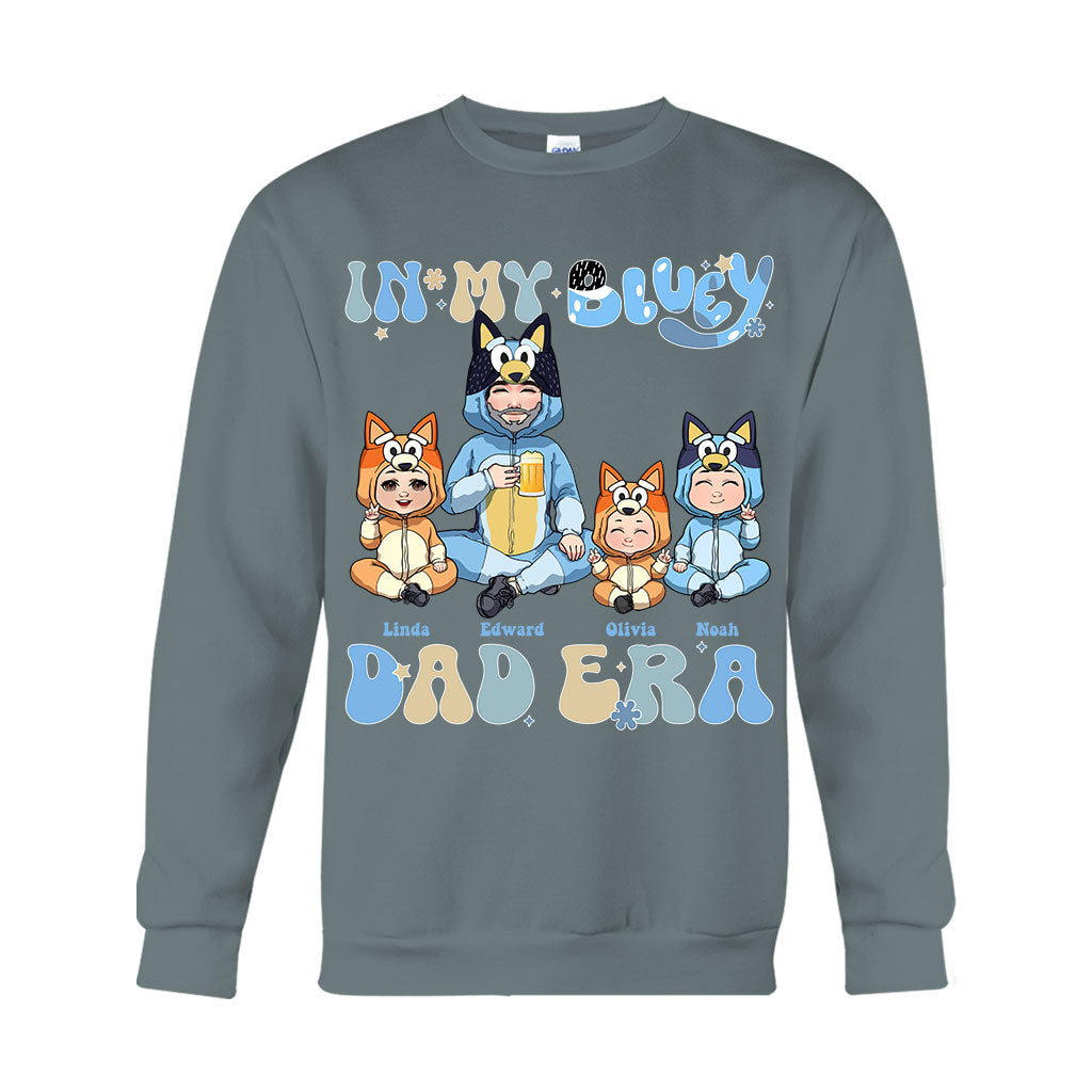 In My Dad Era - Personalized Father T-shirt And Hoodie