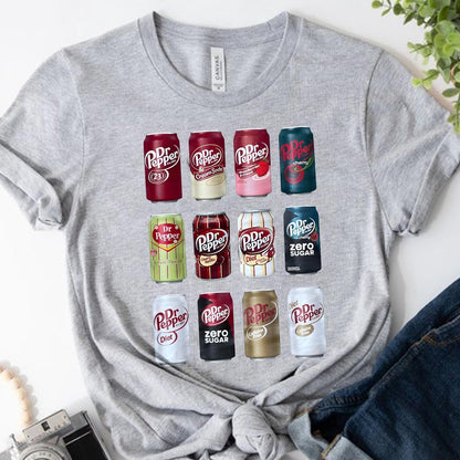 All Type Of Cans - Texas Drink T-shirt And Hoodie