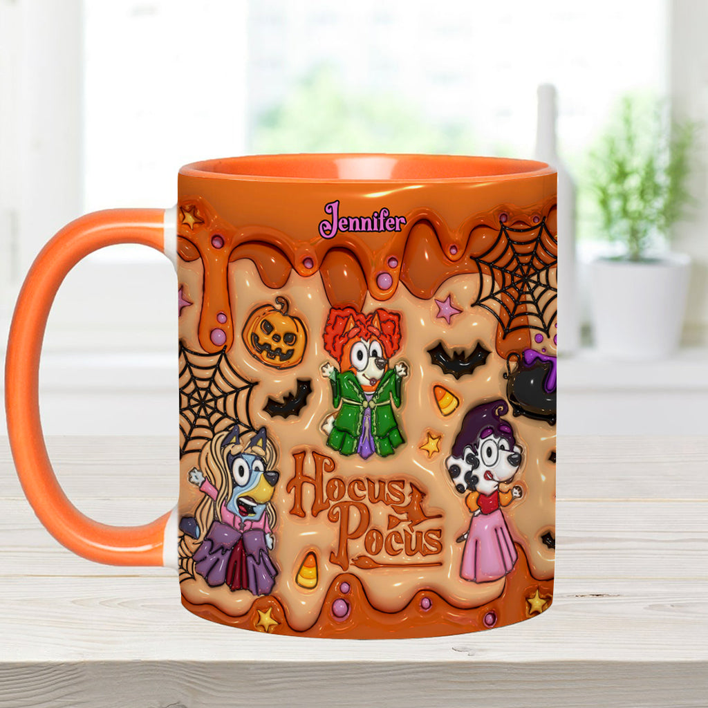 Halloween Is Coming - Personalized Accent Mug