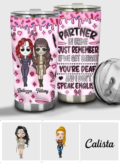 Partner In Crime - Personalized Tumbler