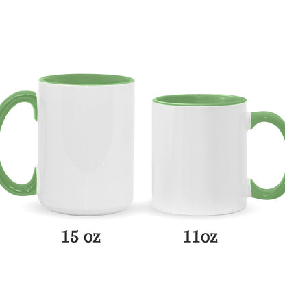 Highly Caffeinated Coffee 420 Lovers - Personalized Weed Accent Mug
