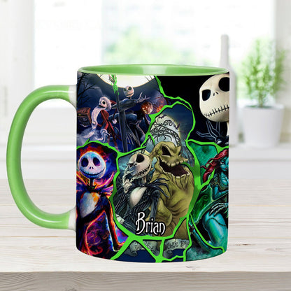 I'm Not Crazy, I Prefer The Term Mentaly Hilarious - Personalized Nightmare Accent Mug
