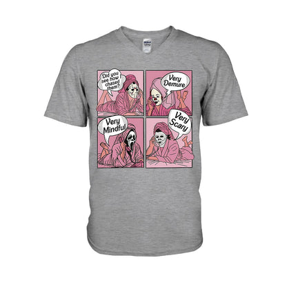 Very Demure, Very Mindful, Very Spooky T-shirt & Hoodie