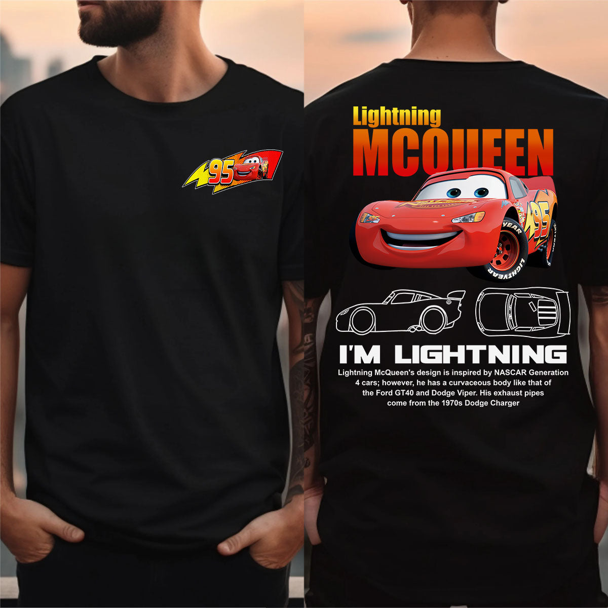 MC Queen Cars T-shirt And Hoodie