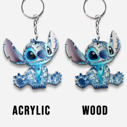 Ohana Means Family - Personalized Ohana Keychain